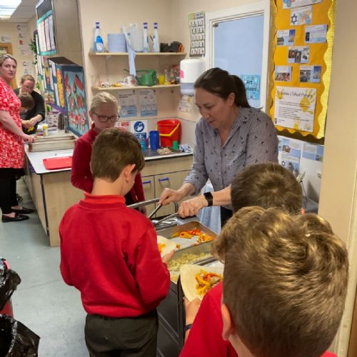 Year 5 DT - Fajita making