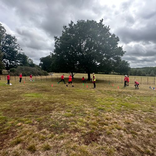 Year 5 PE lesson