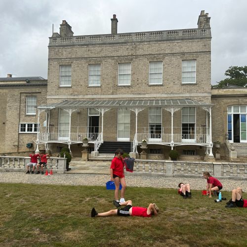 Year 5 PE lesson