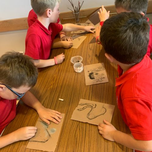 Cave paintings