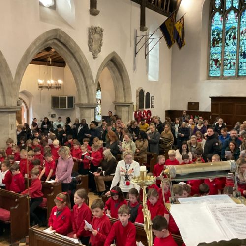 Children, parents and guests