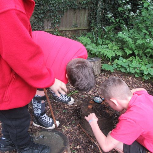 Year 4 Outdoor classroom